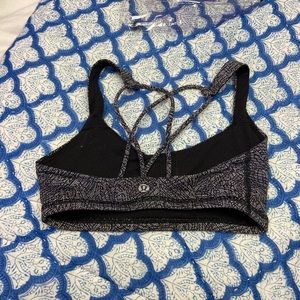 Lulu patterned sports bra